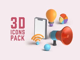3D Icons Pack