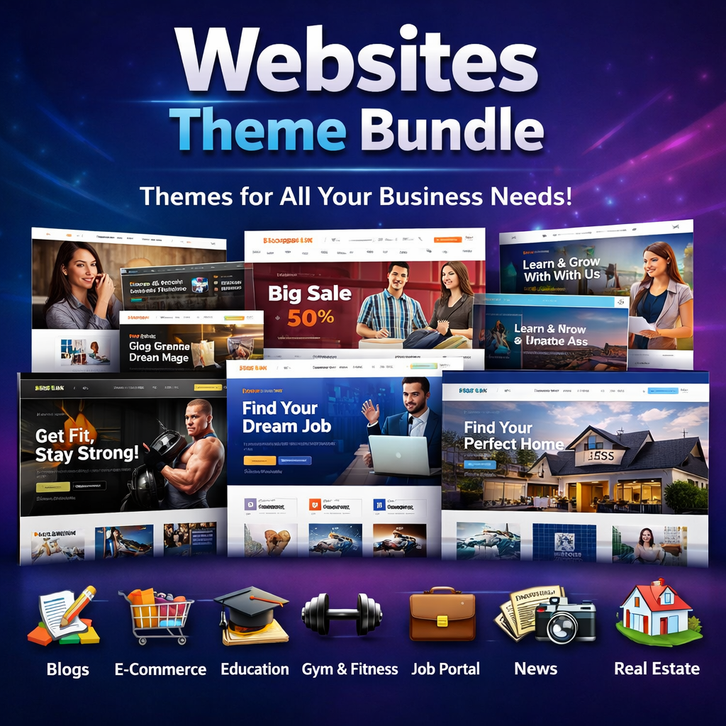 Websites themes Bundle Package
